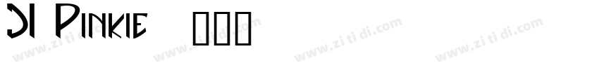 JI Pinkie字体转换